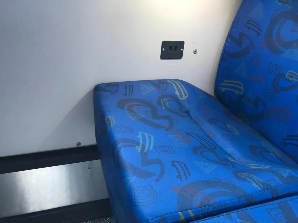 Caregador Usb Onibus